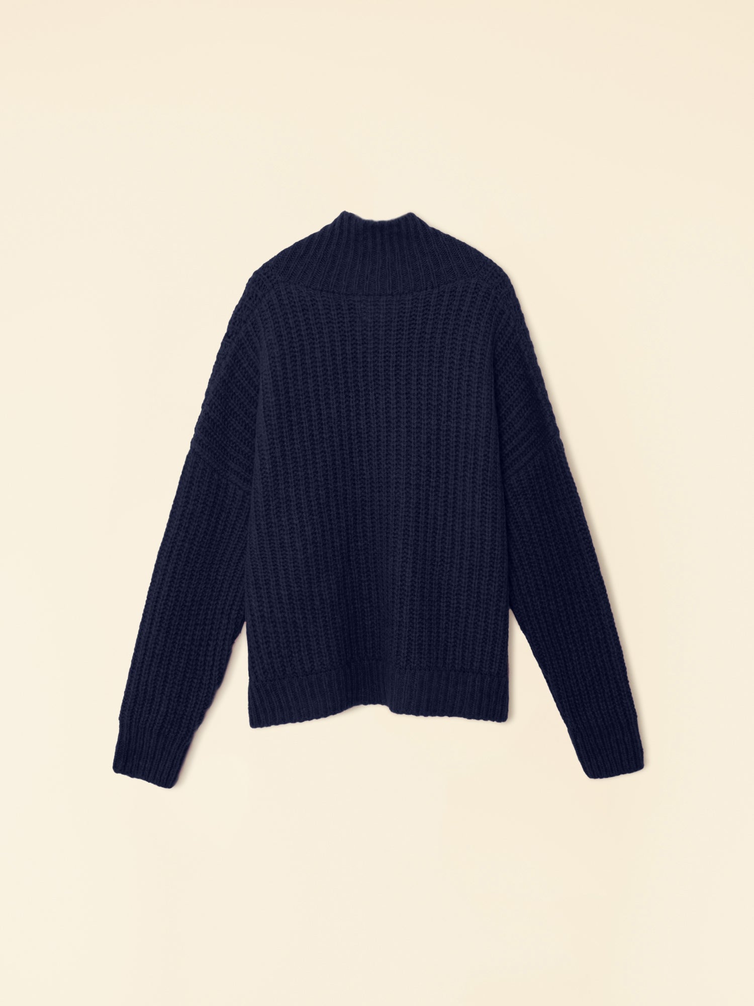 XIRENA KEYES SWEATER - NAVY BRICK