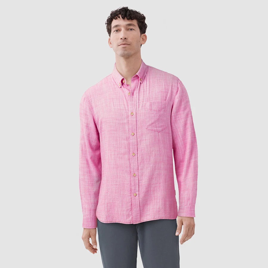 surfside Brian Two Tone Slub Shirt