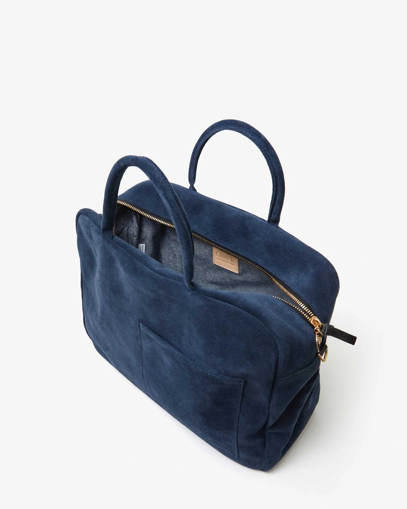 clare v CLAUDE - NAVY SUEDE