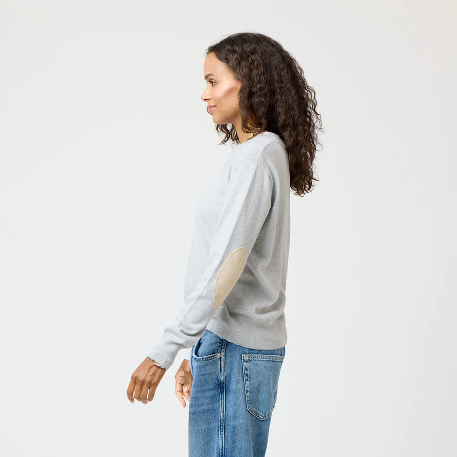 KERRI ROSENTHAL PATCHWORK COTTON PULLOVER