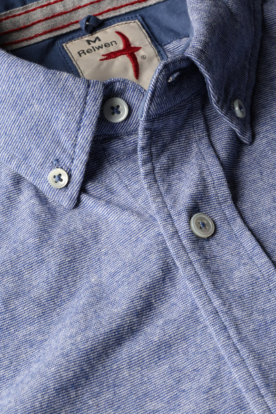 FINELINE KNIT BUTTONDOWN