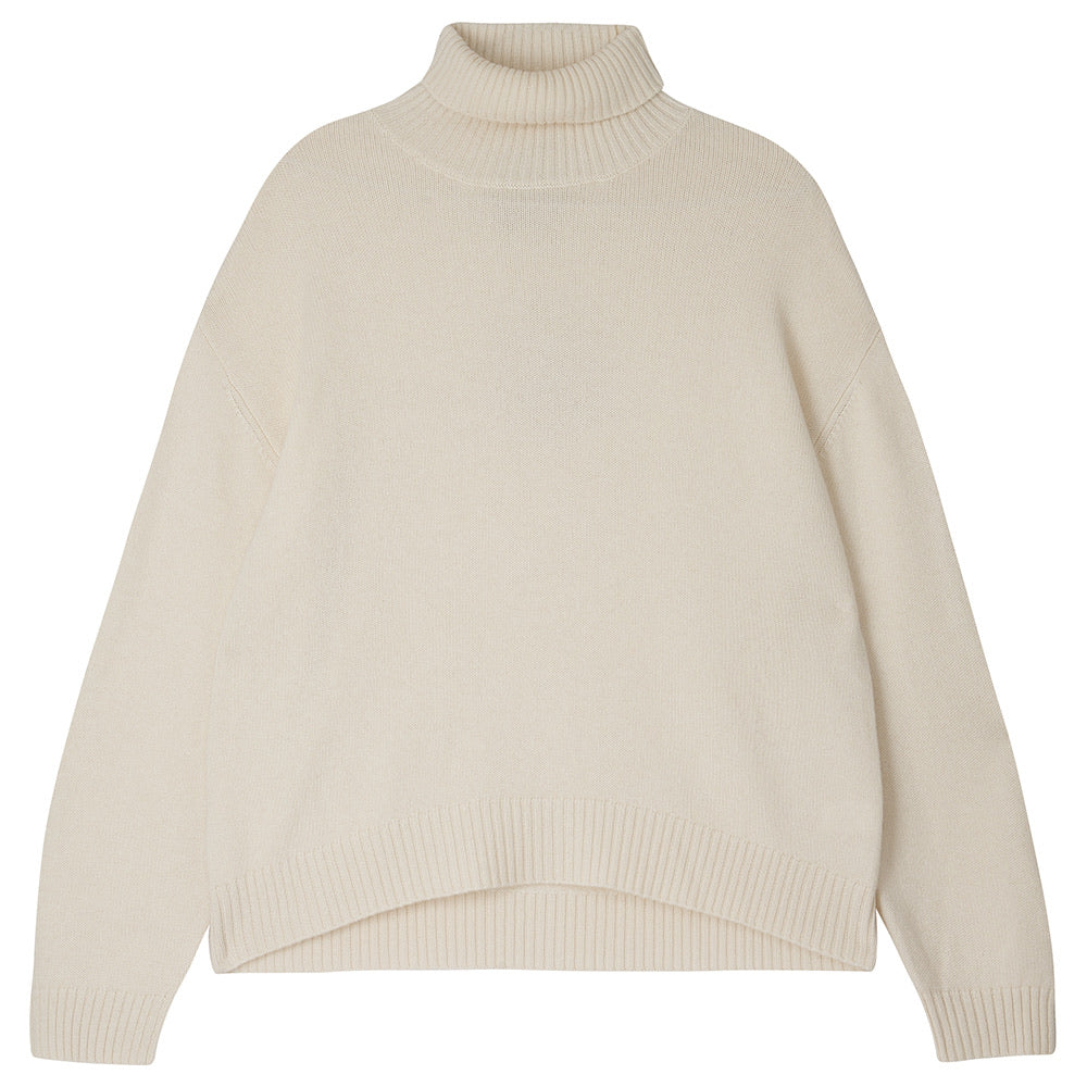 JUMPER 1234 OVERSIZE ROLL COLLAR SWEATER