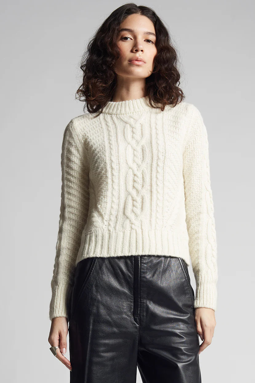 ELEVEN SIX CARLY SWEATER - IVORY