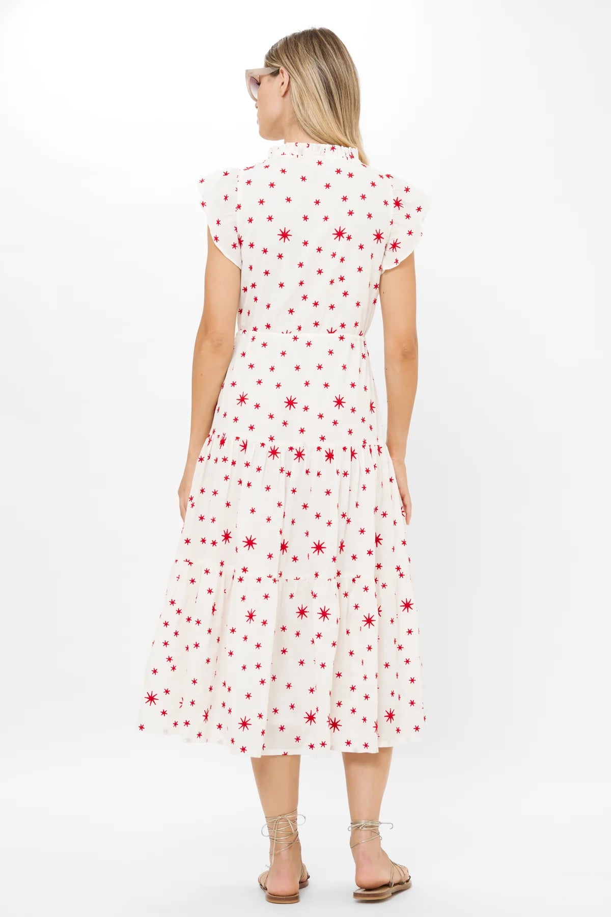 CINCHED FLIRTY MIDI