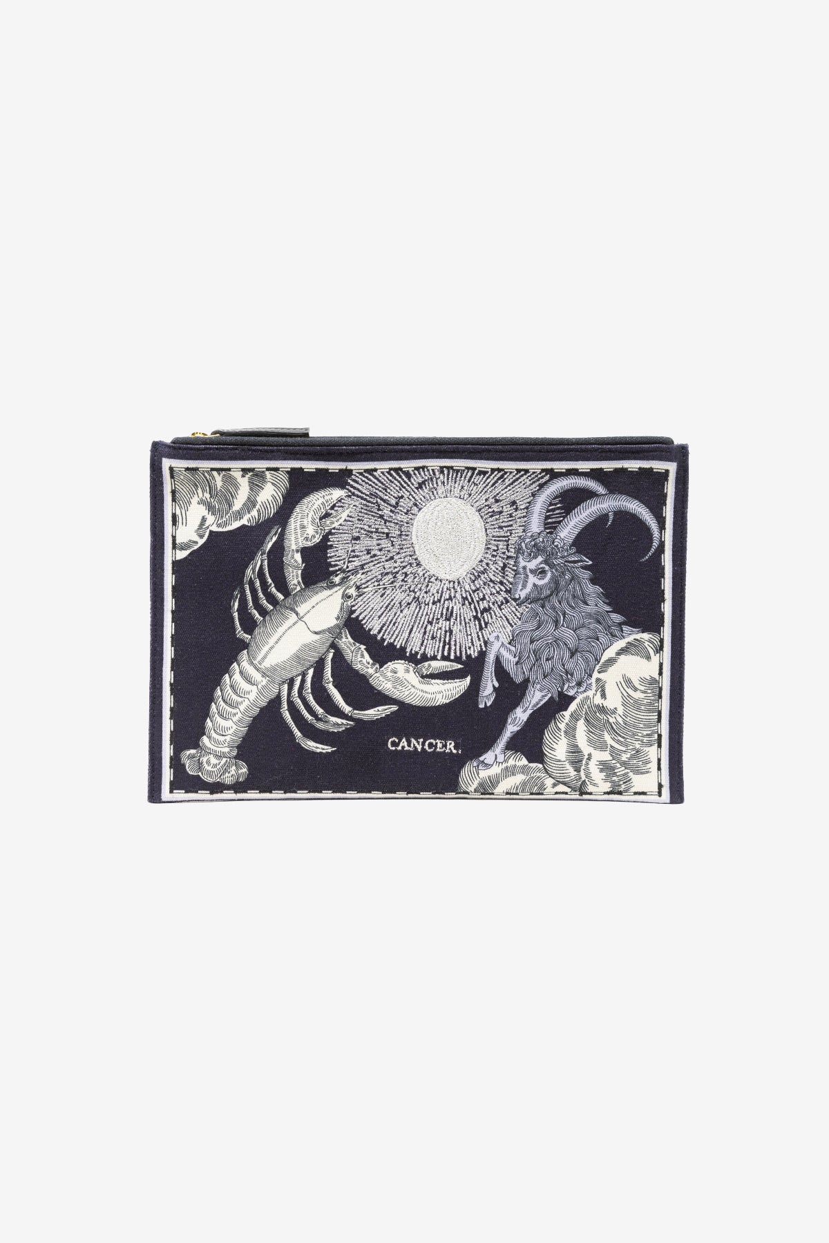 EMBROIDERED POUCH