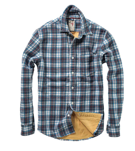 RELWEN CHAMOIS-LINED FLANNEL