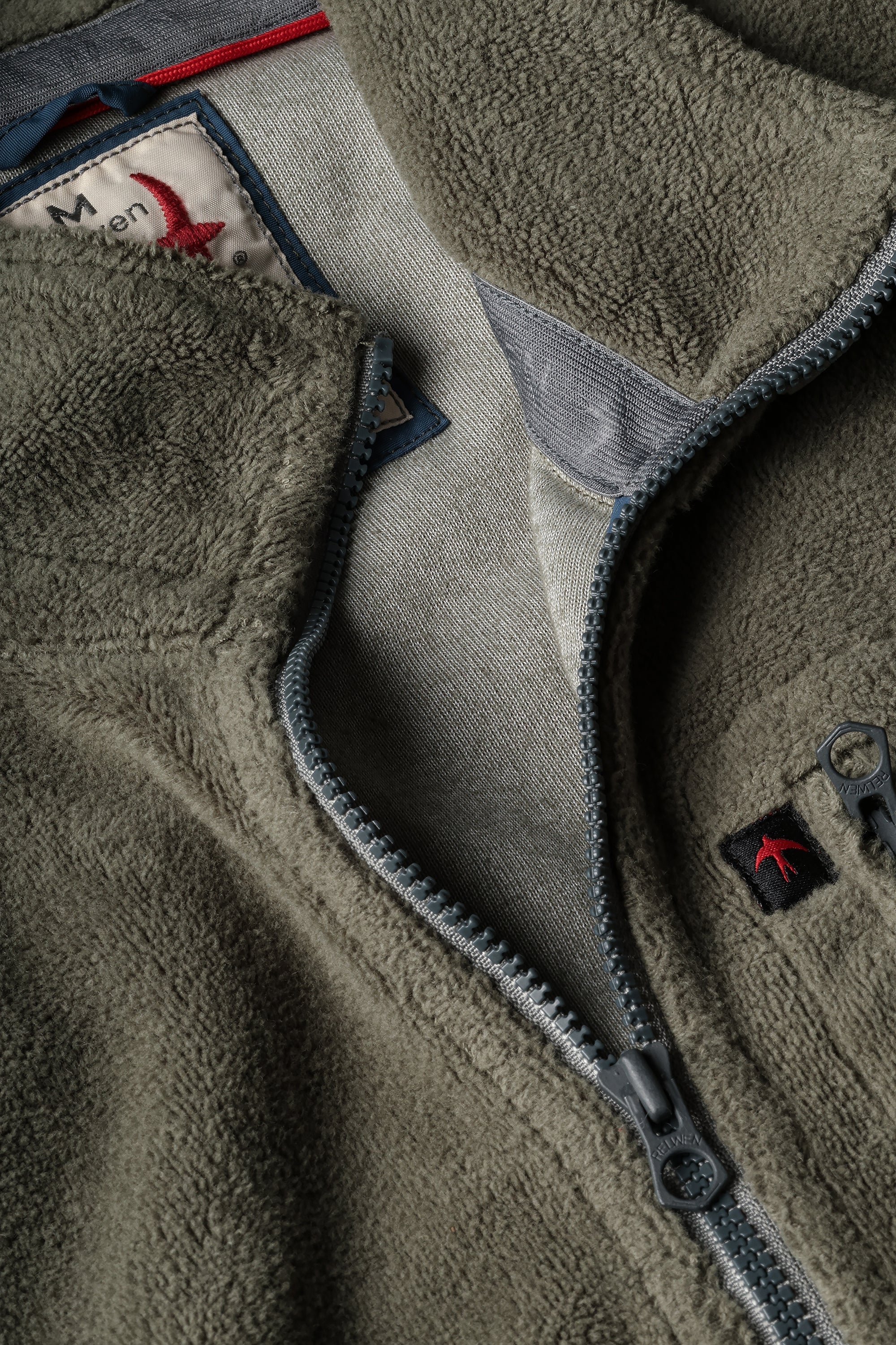 SHEARED FLEECE HALF-ZIP
