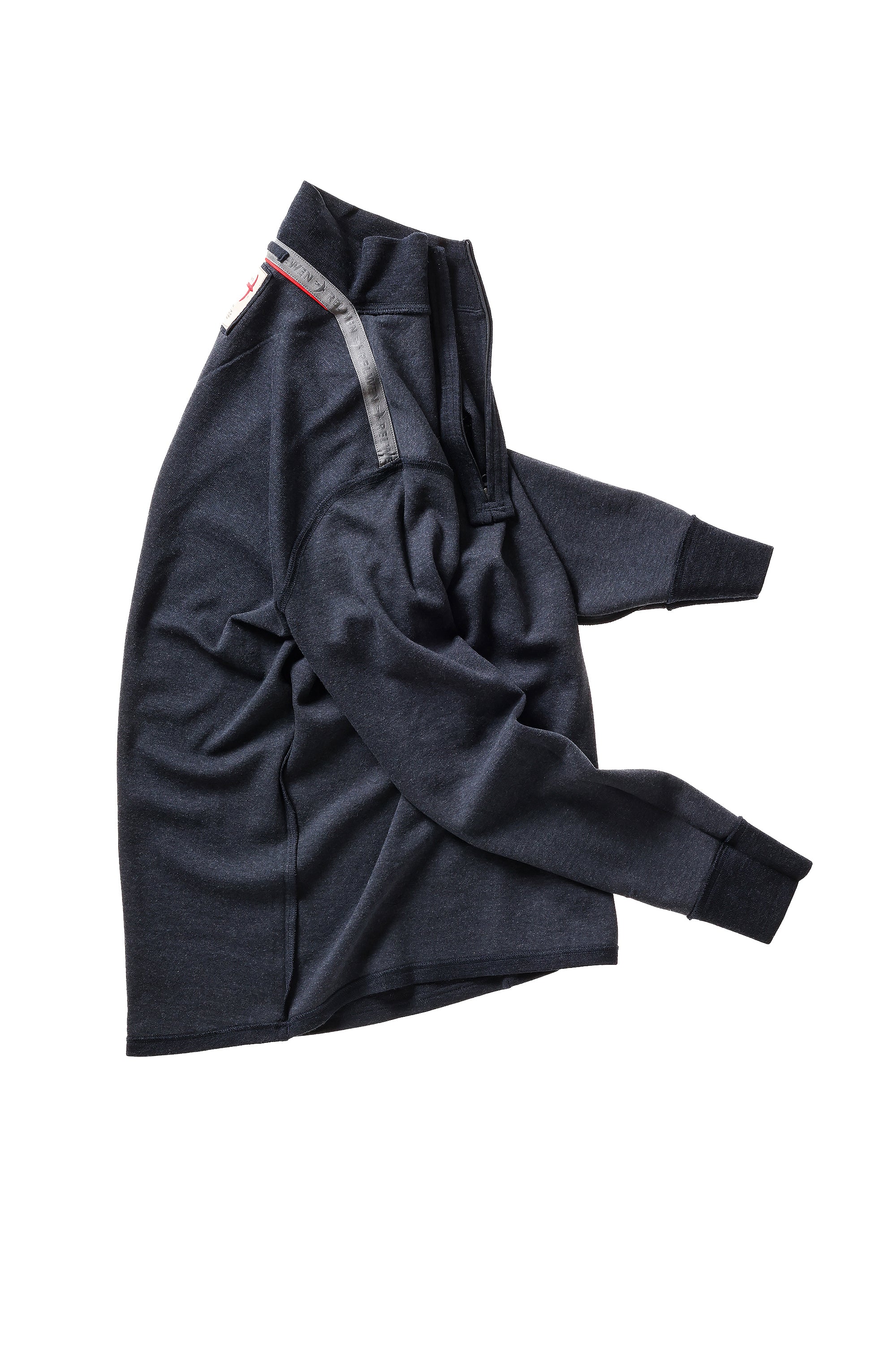 WOOL/COTTON 1/4 ZIP