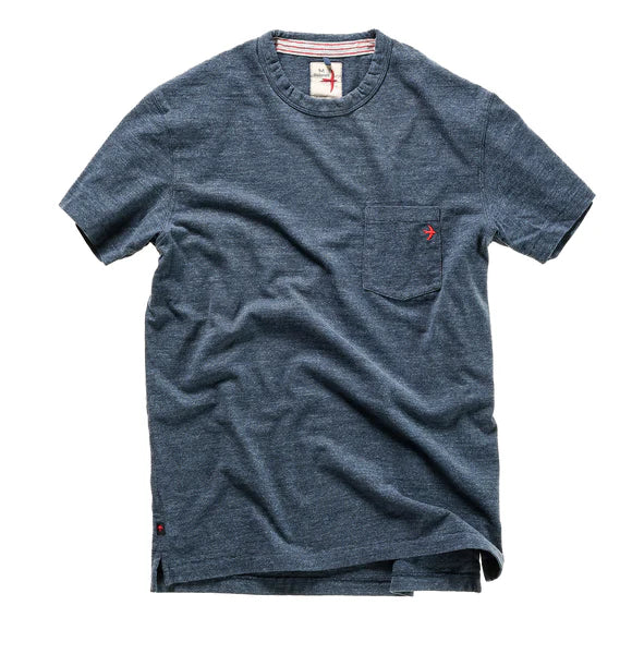 RELWEN RINGSPUN POCKET TEE