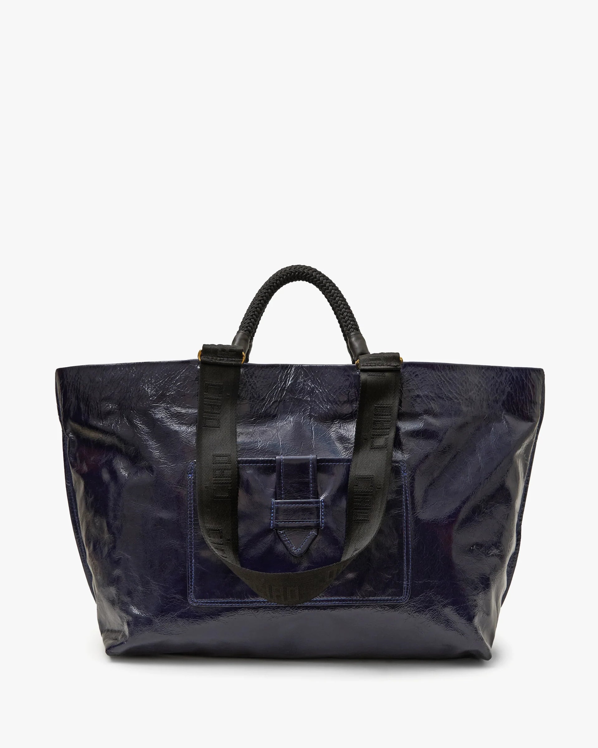 CLARE V GRANDE BATEAU TWILIGHT CRINKLE