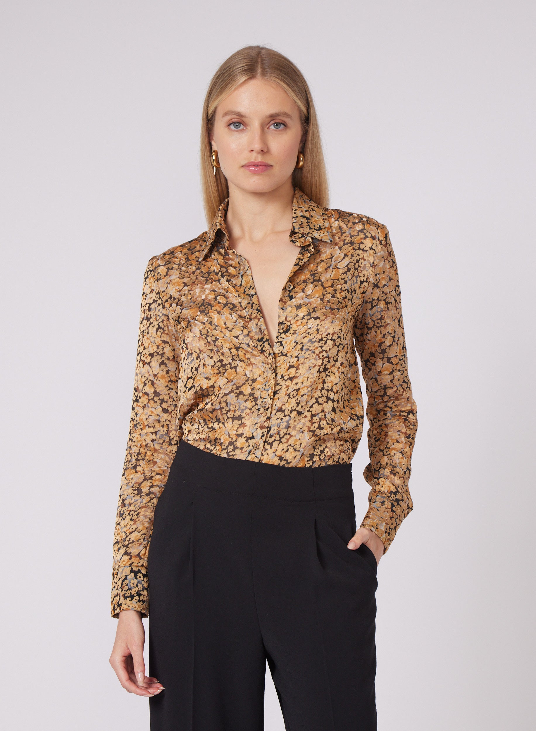 GILNER FARRAR TROY BLOUSE