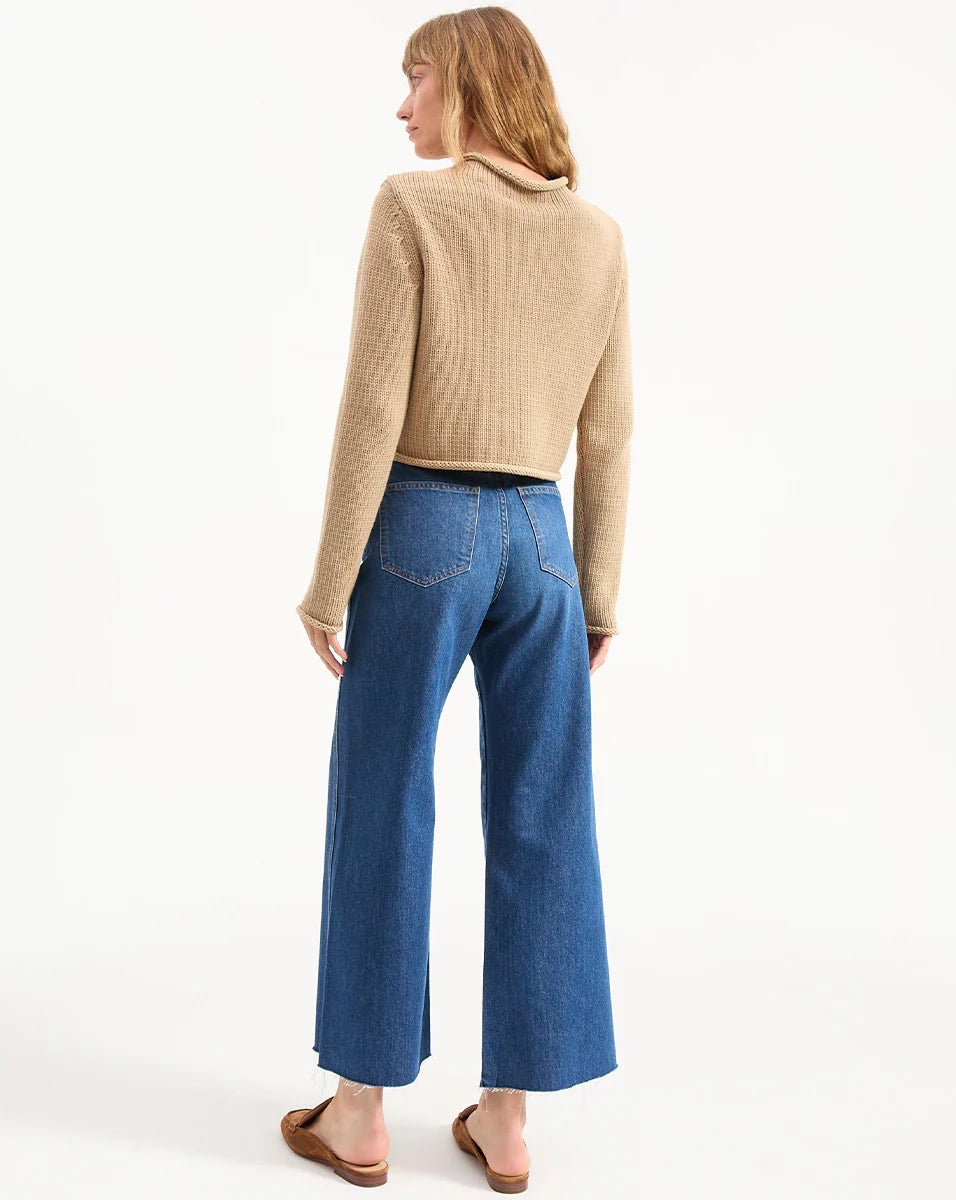 VERONICA BEARD BRIONY KNITTED PULLOVER