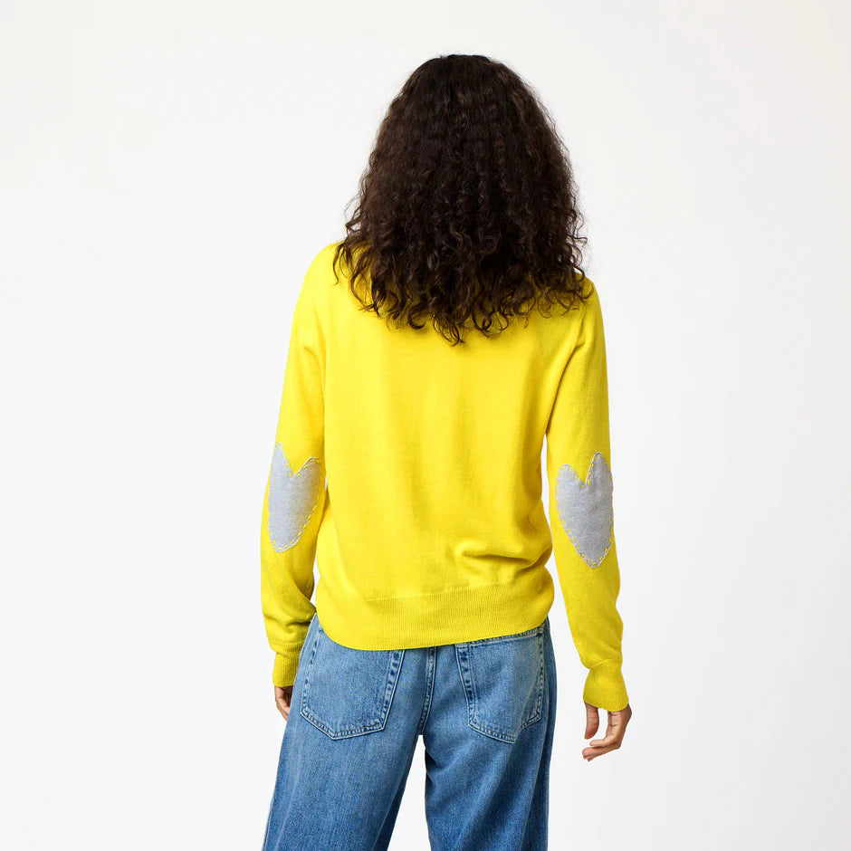 KERRI ROSENTHAL PATCHWORK COTTON PULLOVER