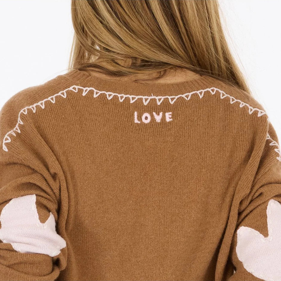 DEEP V LOVE SWEATER