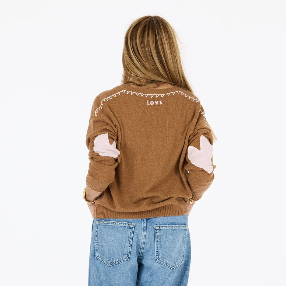 DEEP V LOVE SWEATER
