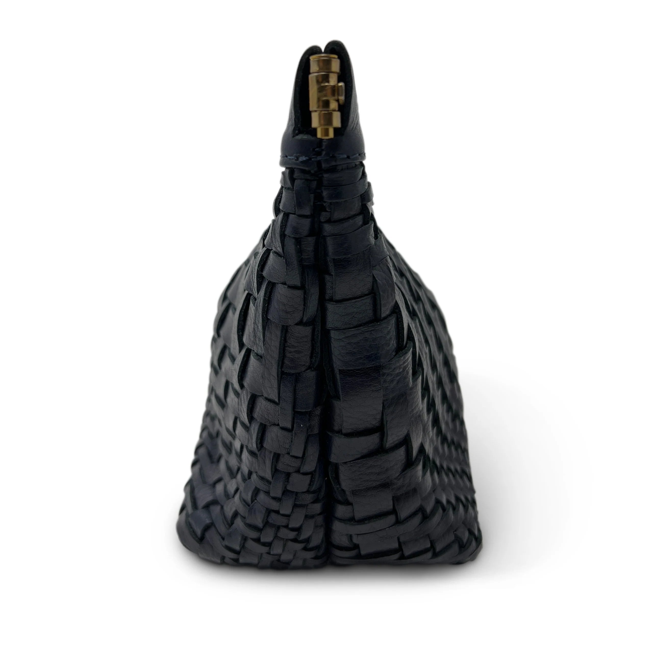 VARI SNAP MAKE UP BAG - NAVY WEAVE