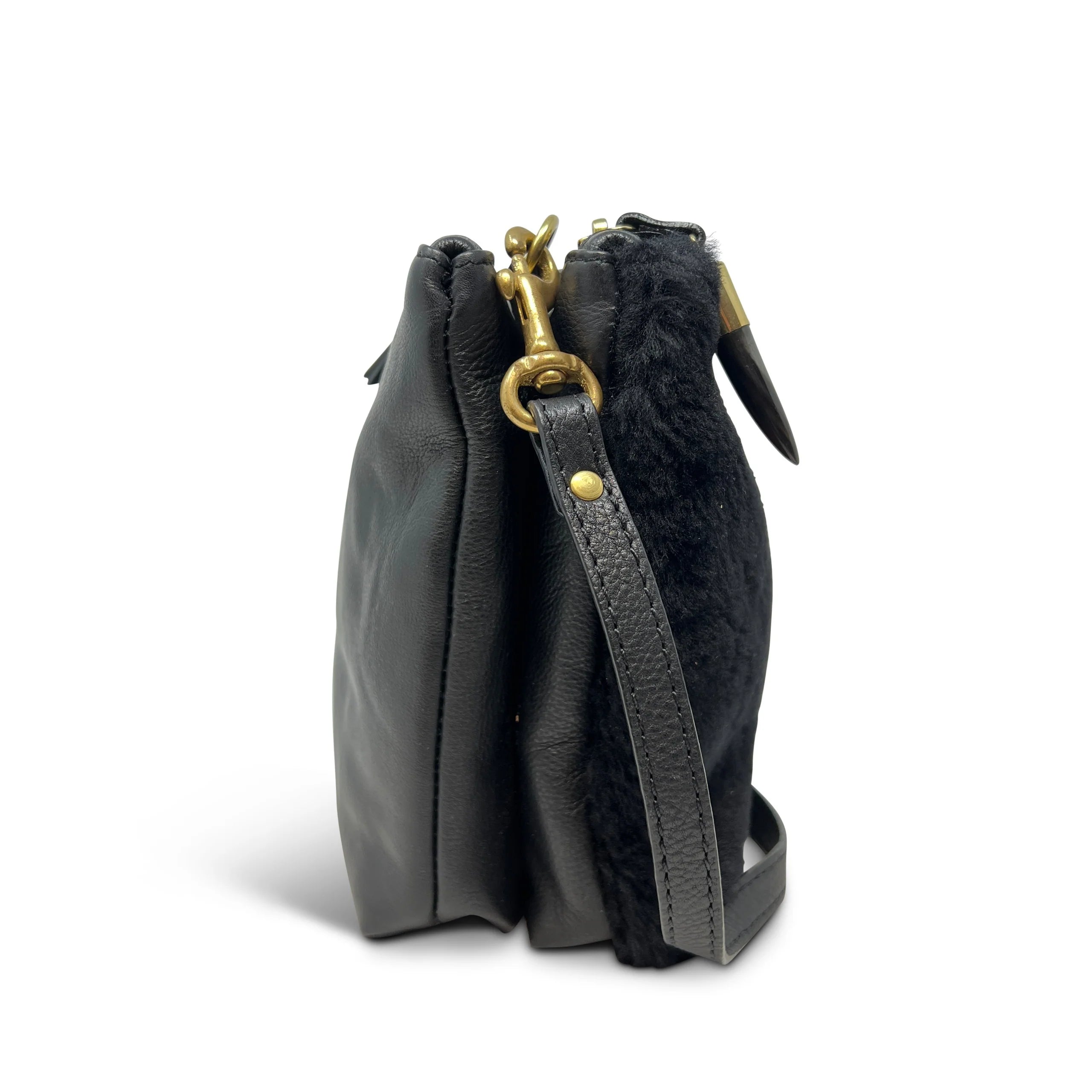 NOTTINGHAM SHEARLING - BLACK