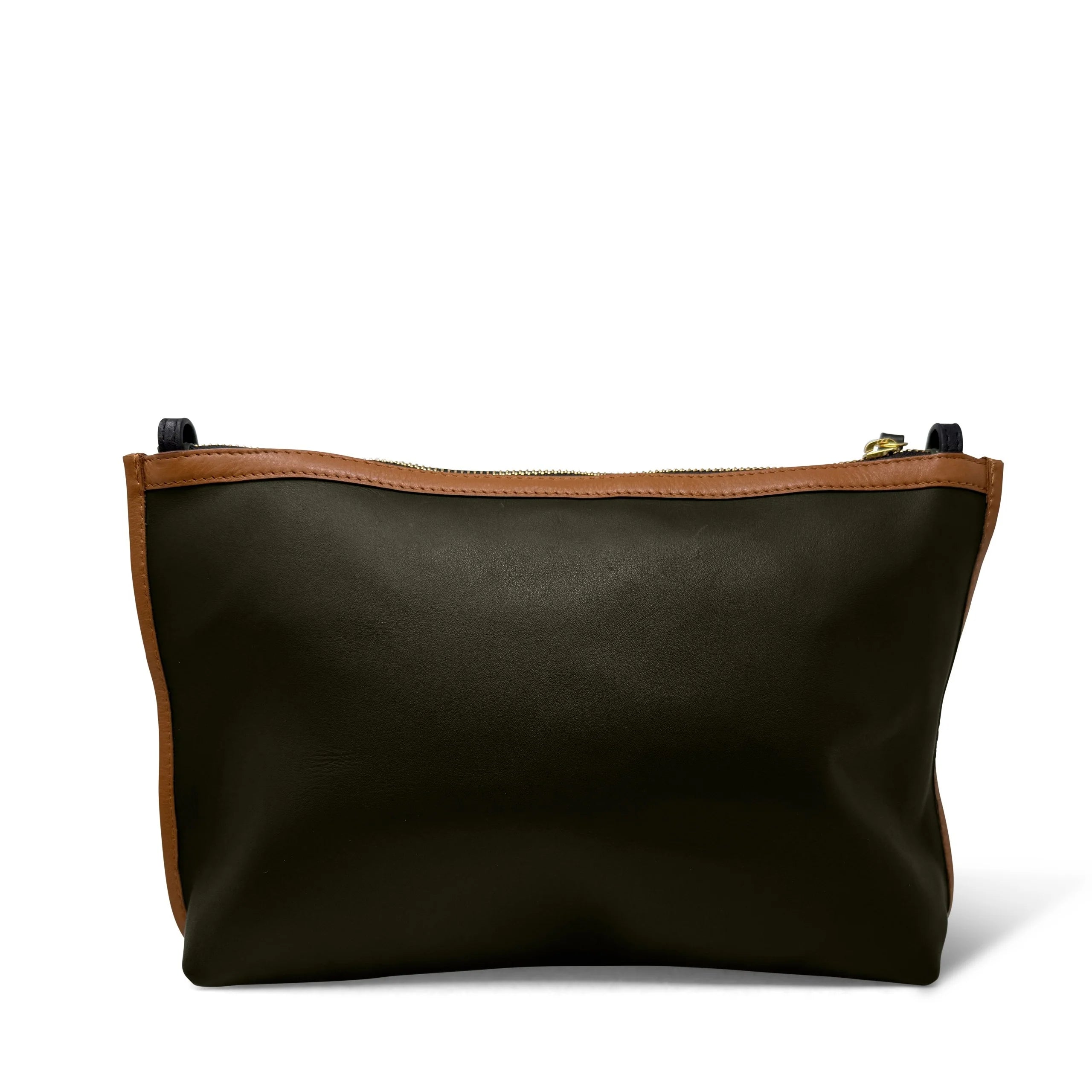 MABEL CLUTCH - OLIVE SUEDE