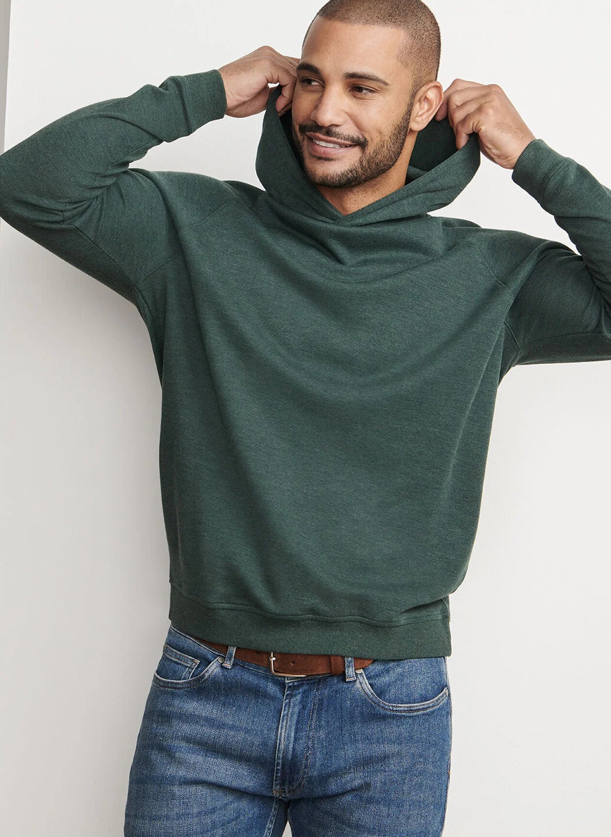 CROWN COMFORT KNIT HOODIE