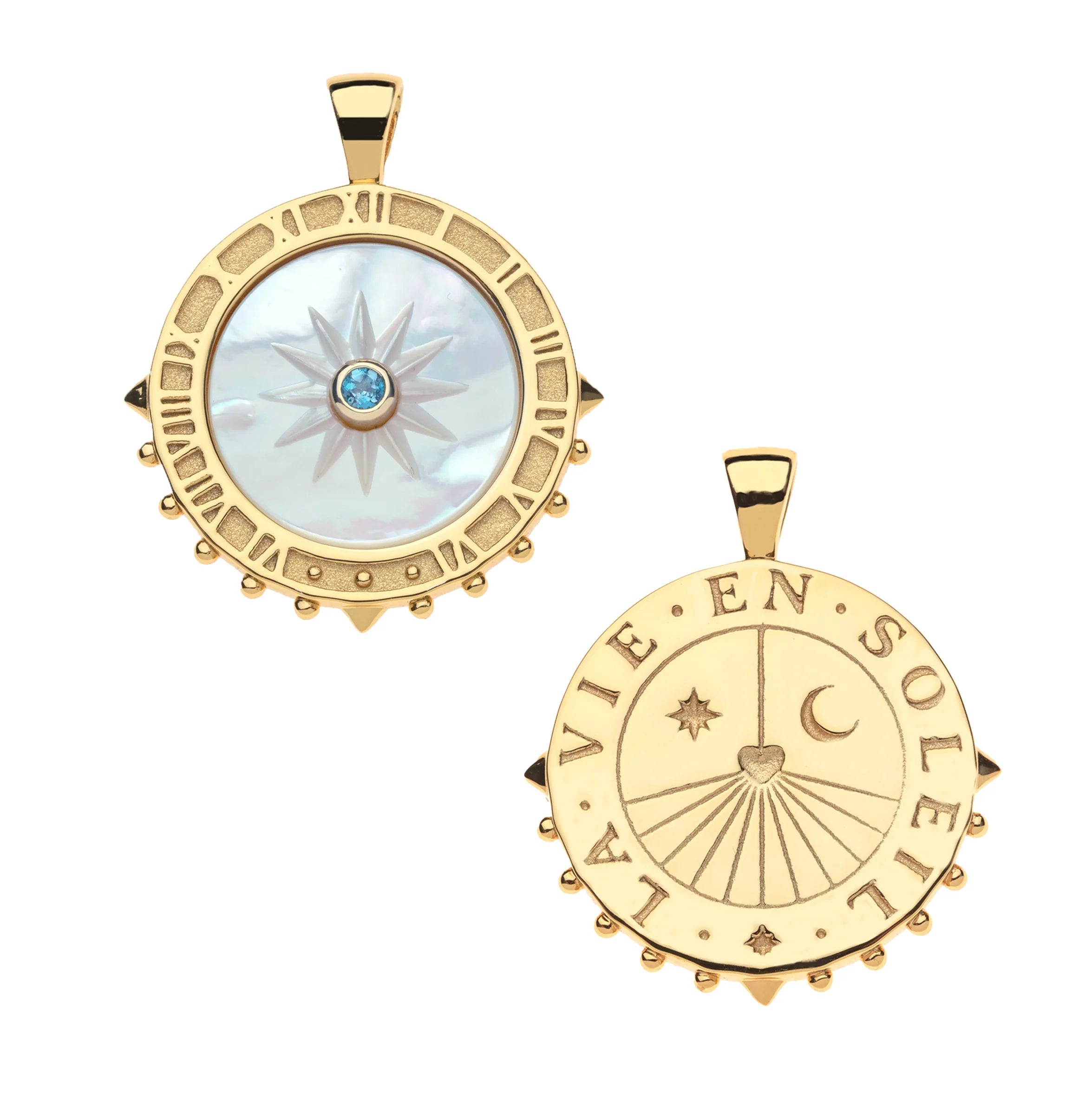 FOREVER LA VIE EN SOLEIL MOP ROLO CHAIN