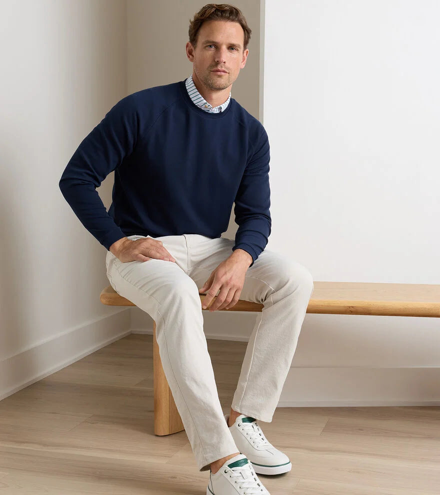 CRADLE PIQUE PERFORMANCE CREWNECK