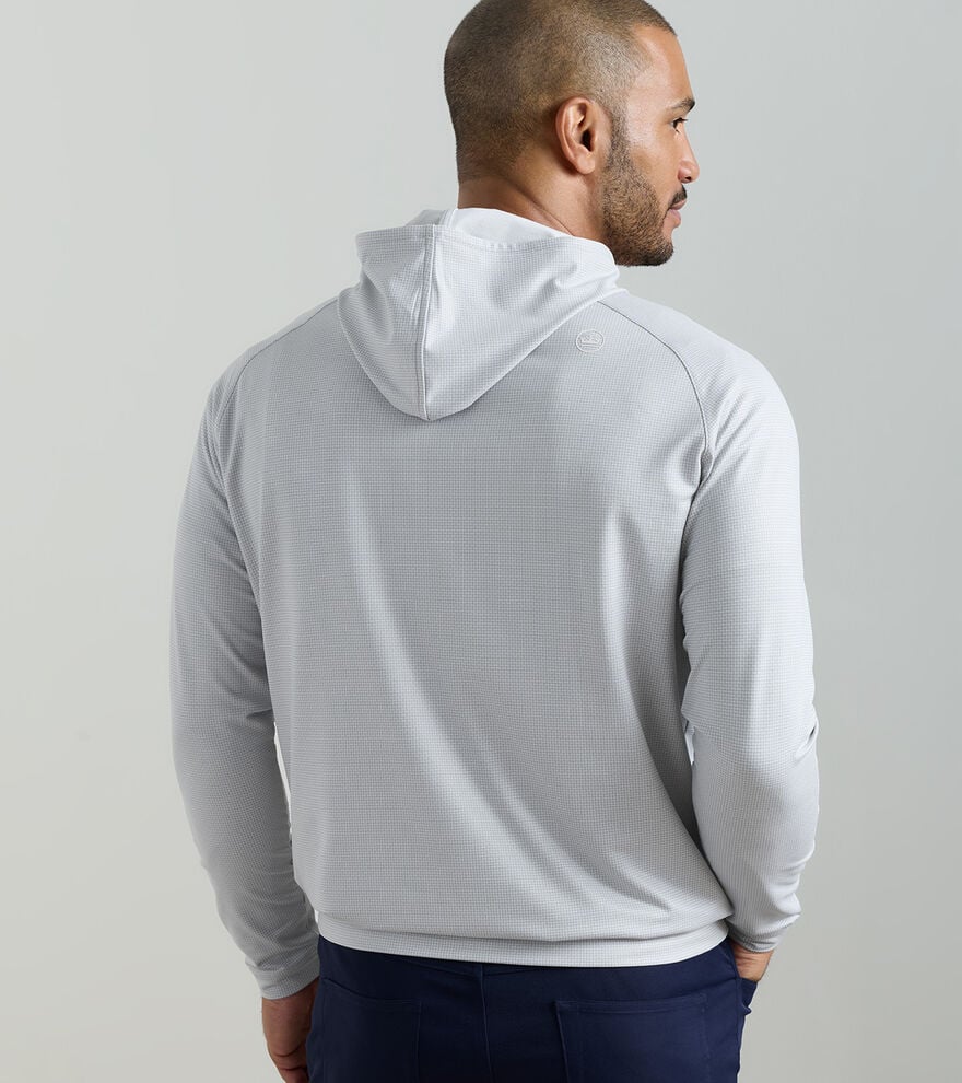 PINE HOUNDSTOOTH PERFORMANCE HOODIE