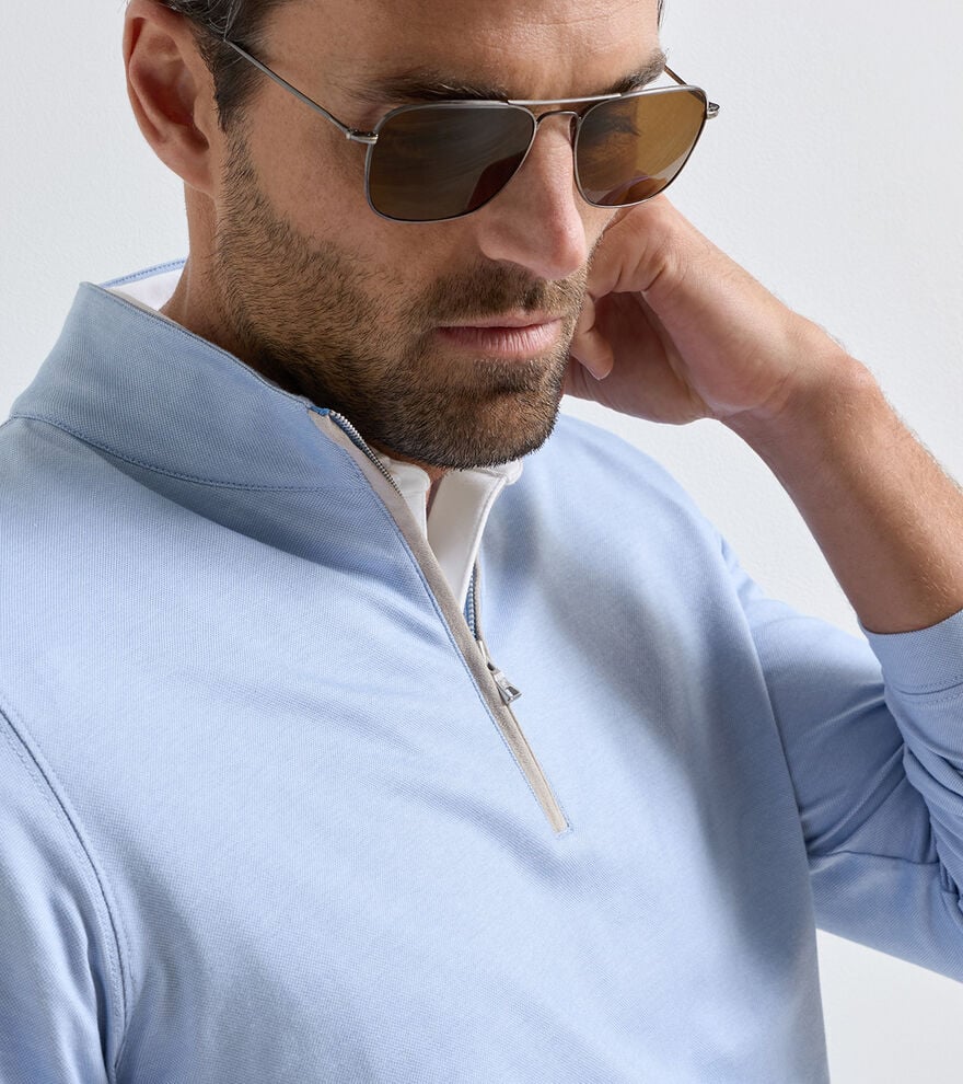 ALBATROSS PIQUE 1/4 ZIP