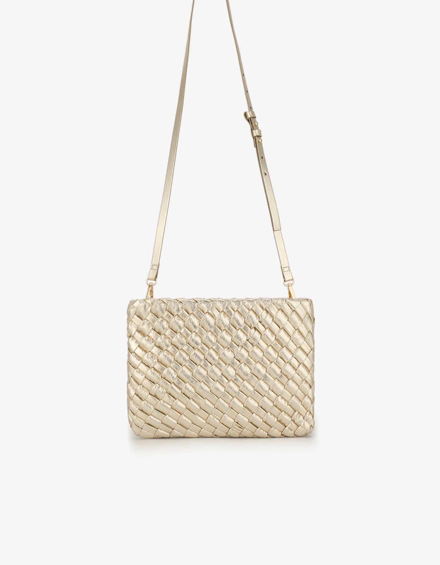 NIEVES WOVEN CLUTCH