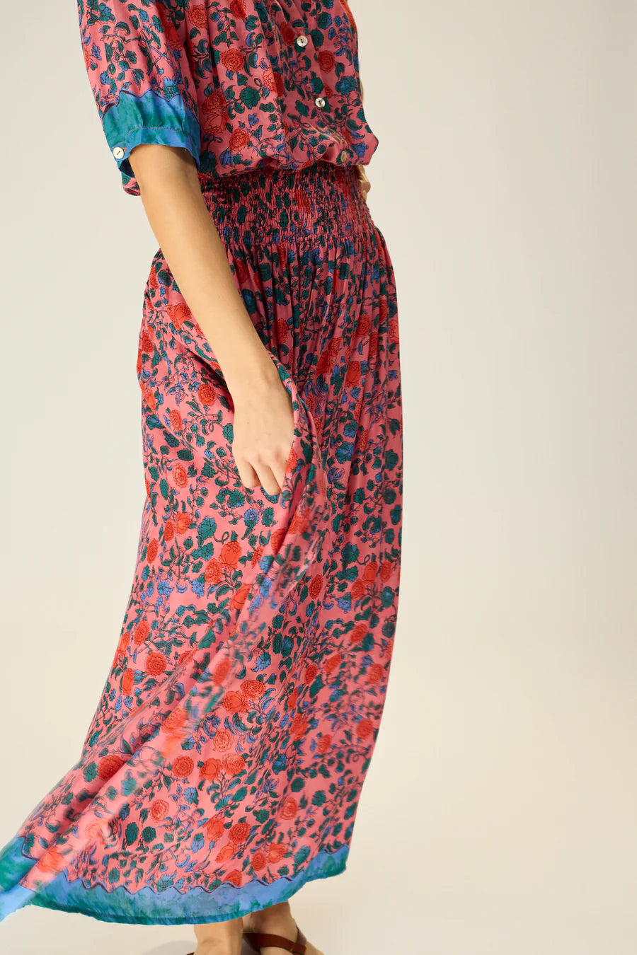 NATALIE MARTIN BELLA SKIRT ROSE BANDANA