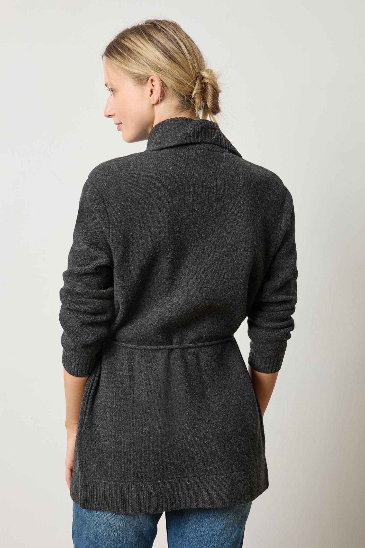 KNOTCH COLLAR CARDIGAN