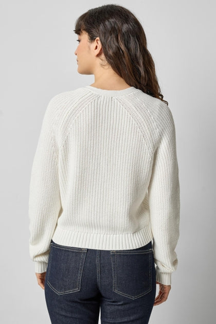 SHRUNKEN V-NECK CARDIGAN