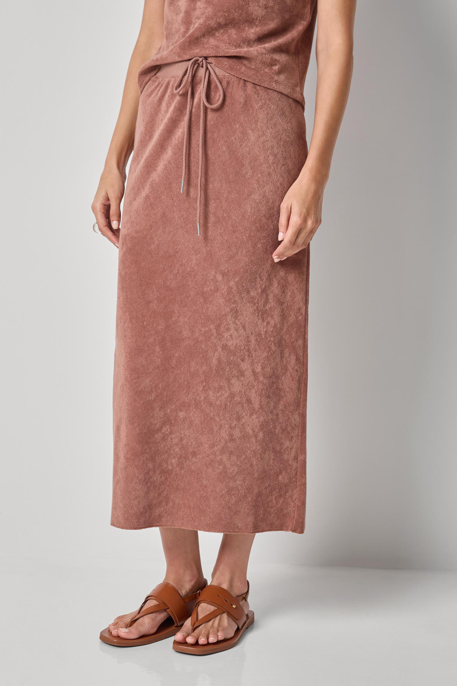 TERRY BIAS SKIRT