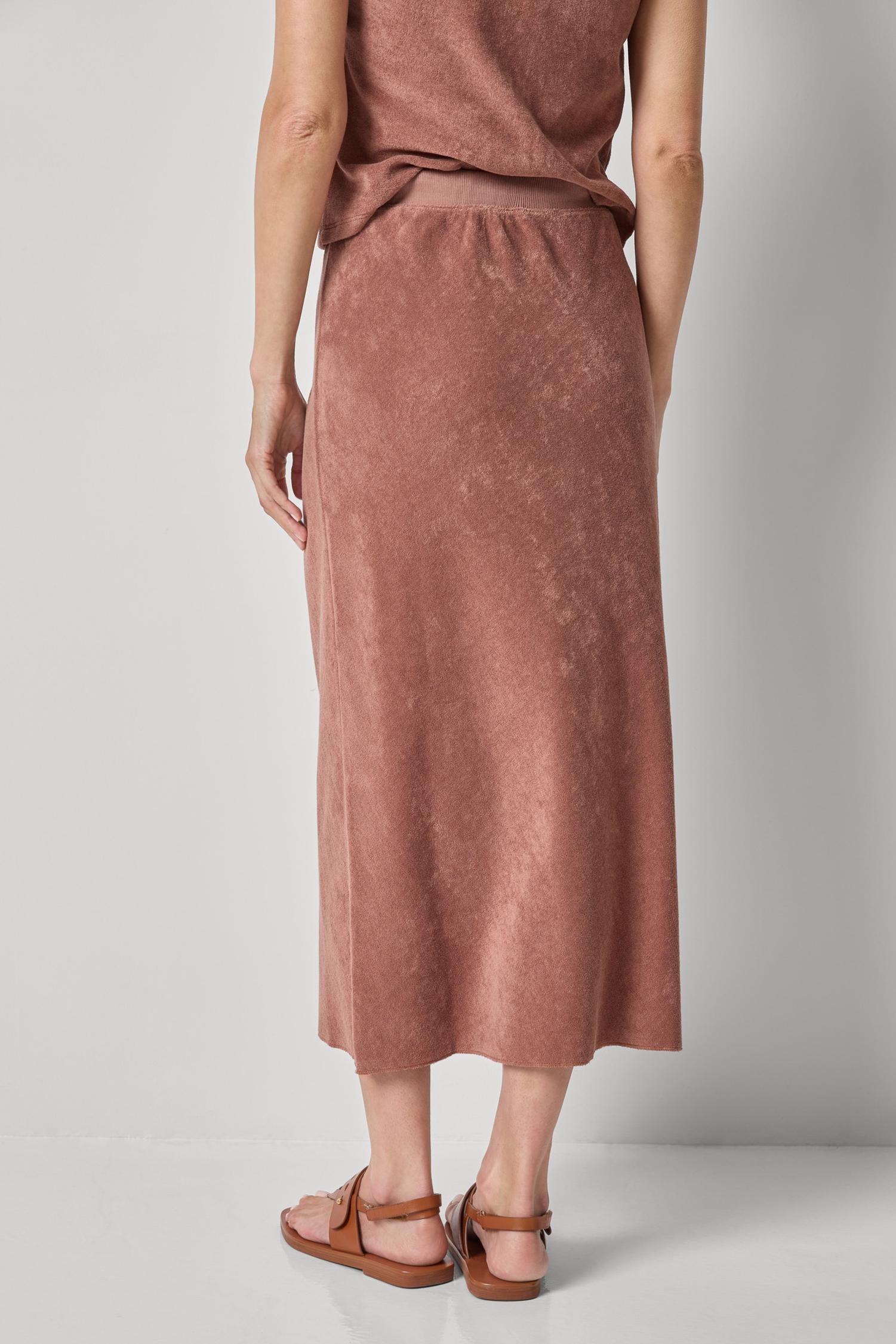 TERRY BIAS SKIRT