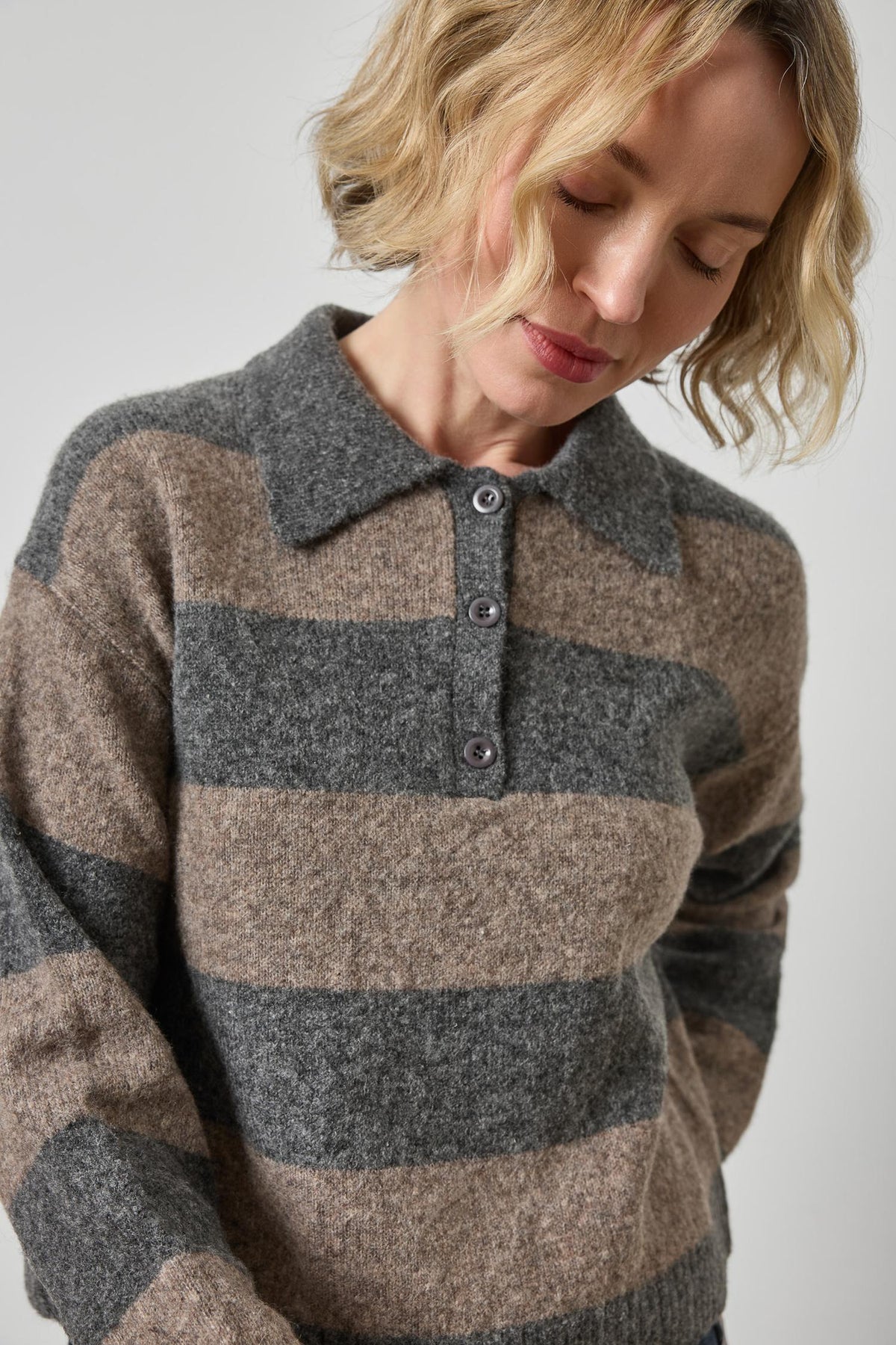 STRIPED POLO