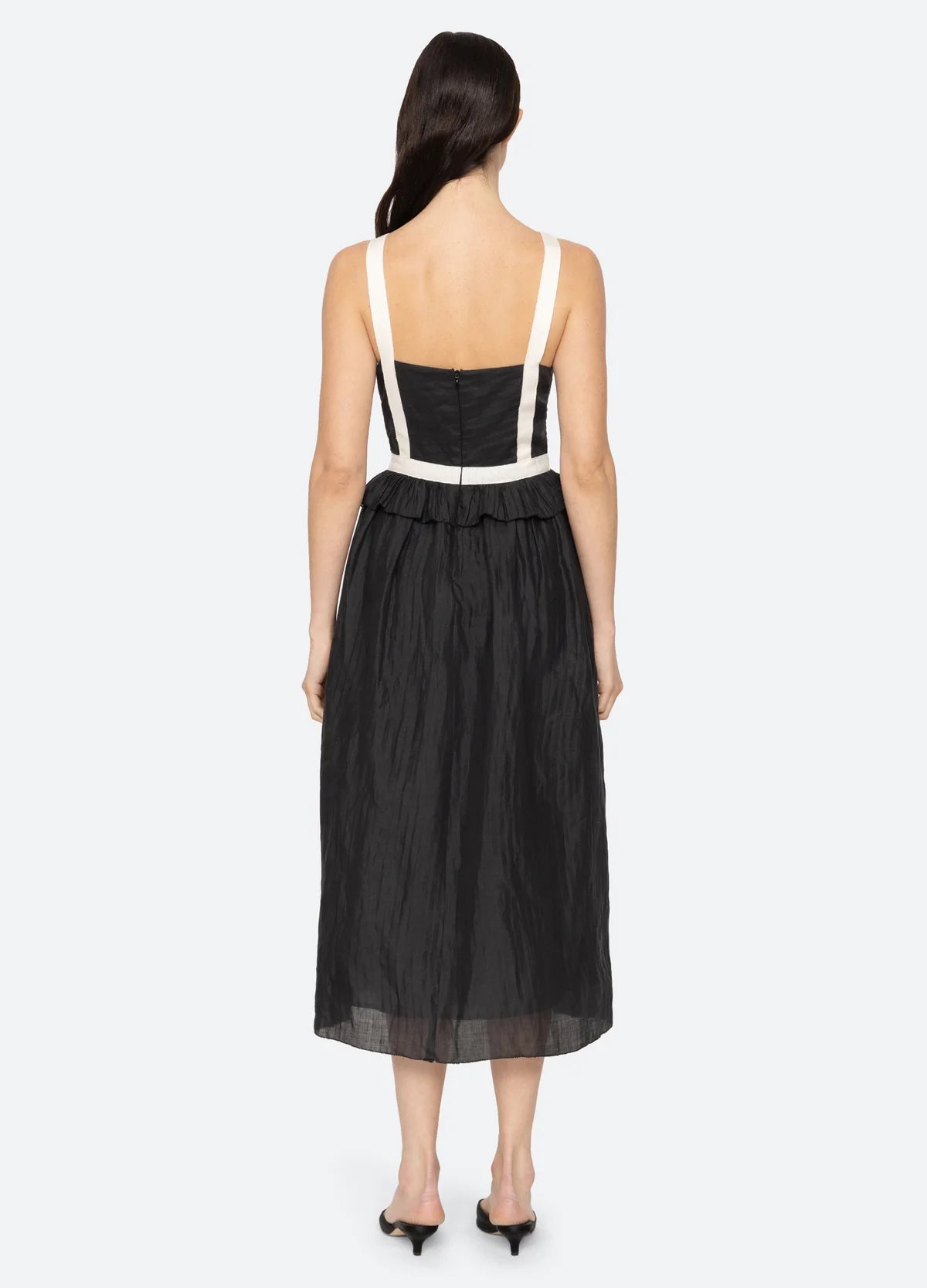SEA NY THALIA RAMIE TANK MIDI DRESS