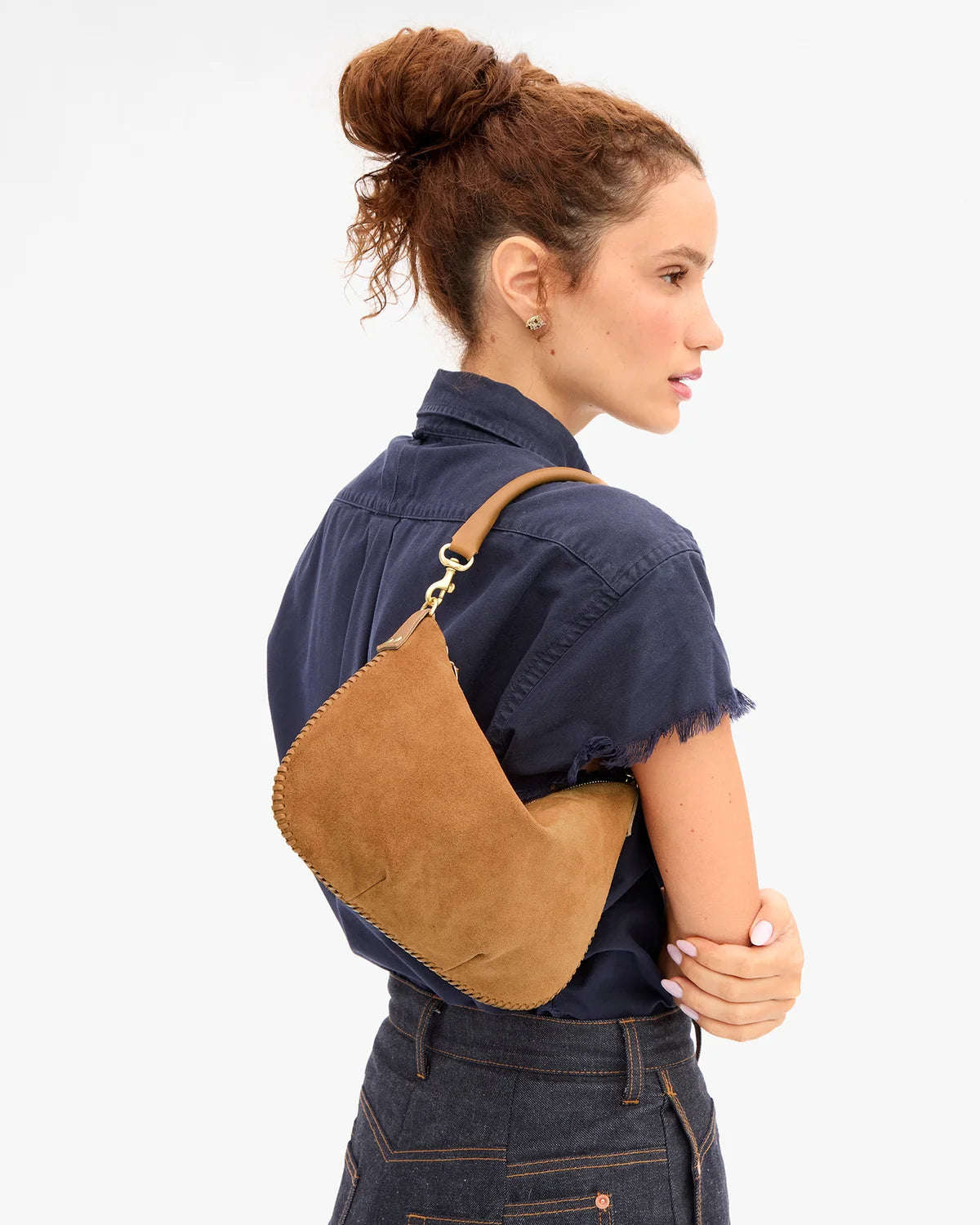PETIT MOYEN - CARAMEL SUEDE