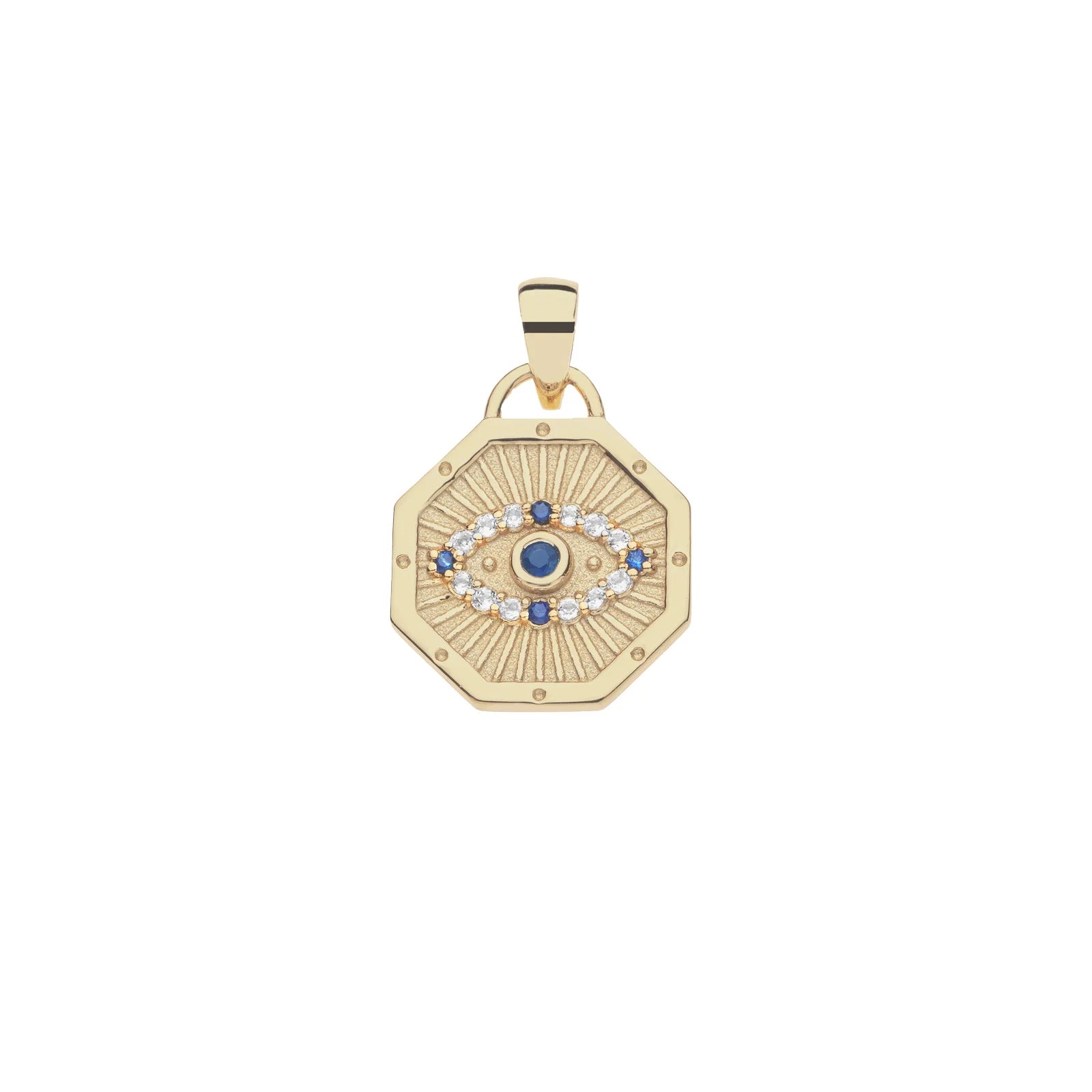 PROTECT EVIL EYE ROLO CHAIN