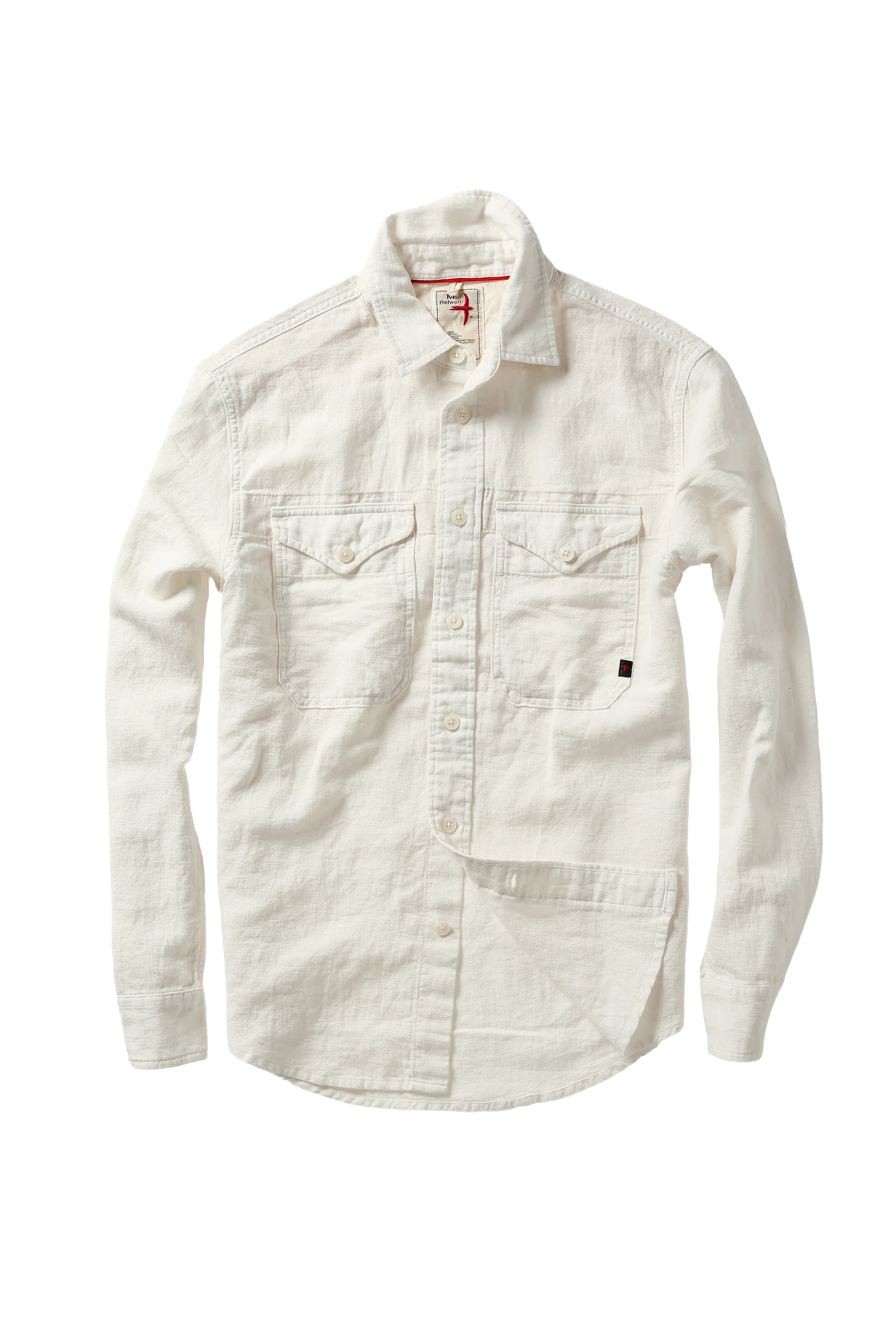 SLUB LINEN WORKSHIRT
