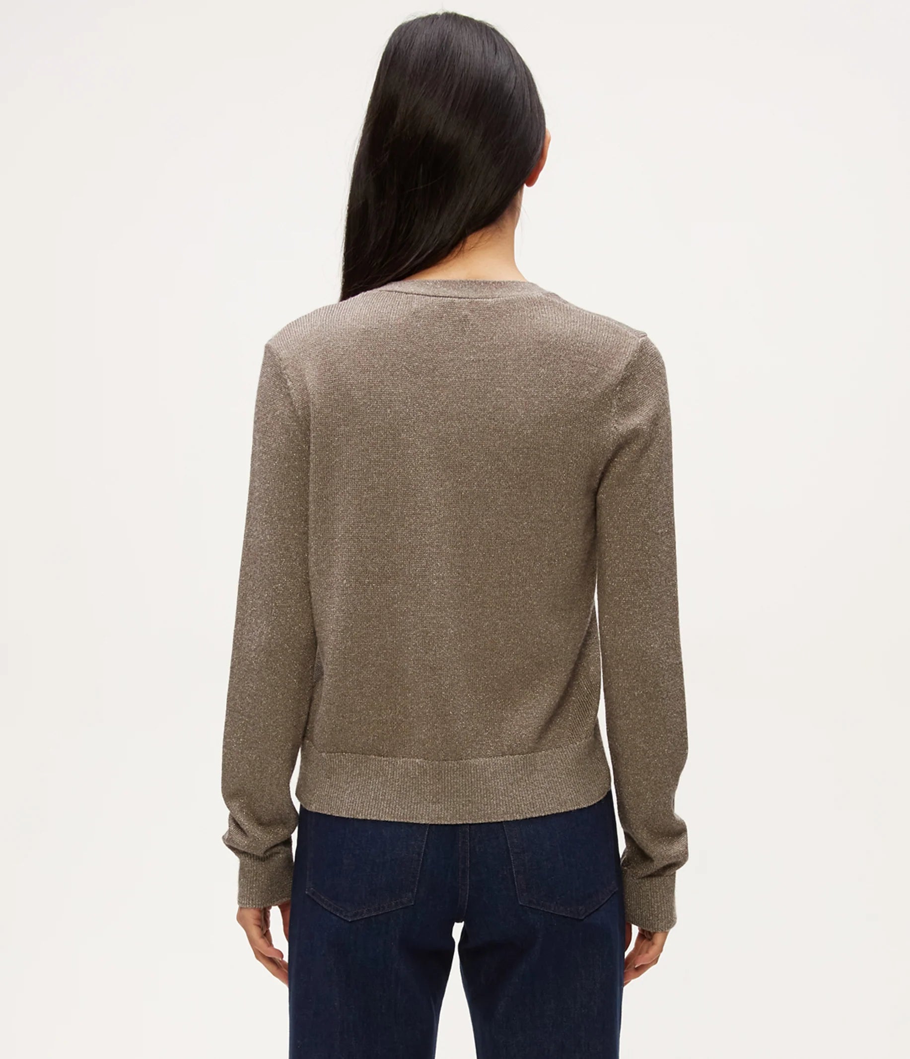 MICHAEL STARS RUIZ METALLIC CARDIGAN