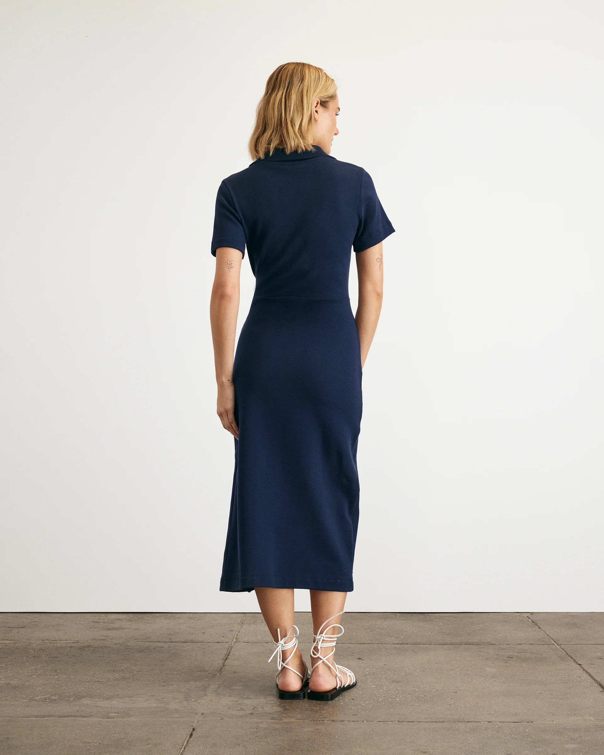 TANYA TAYLOR SHORT SLEEVE ELLICOT DRESS