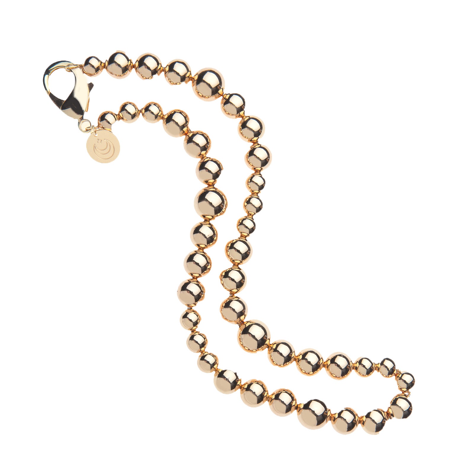 SUN REFLECTION BEADED NECKLACE