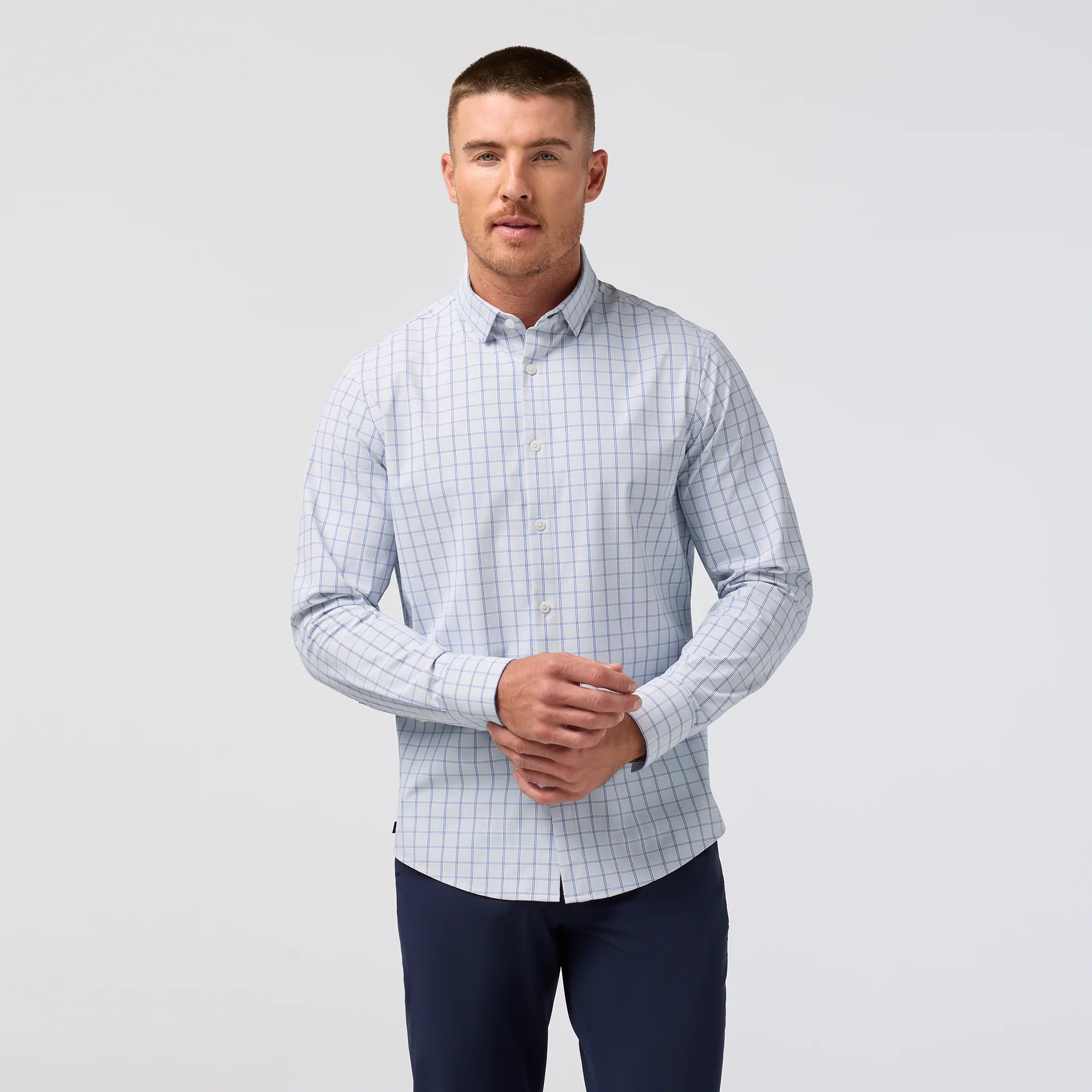 LEEWARD NT - COBALT HAMPTON PLAID