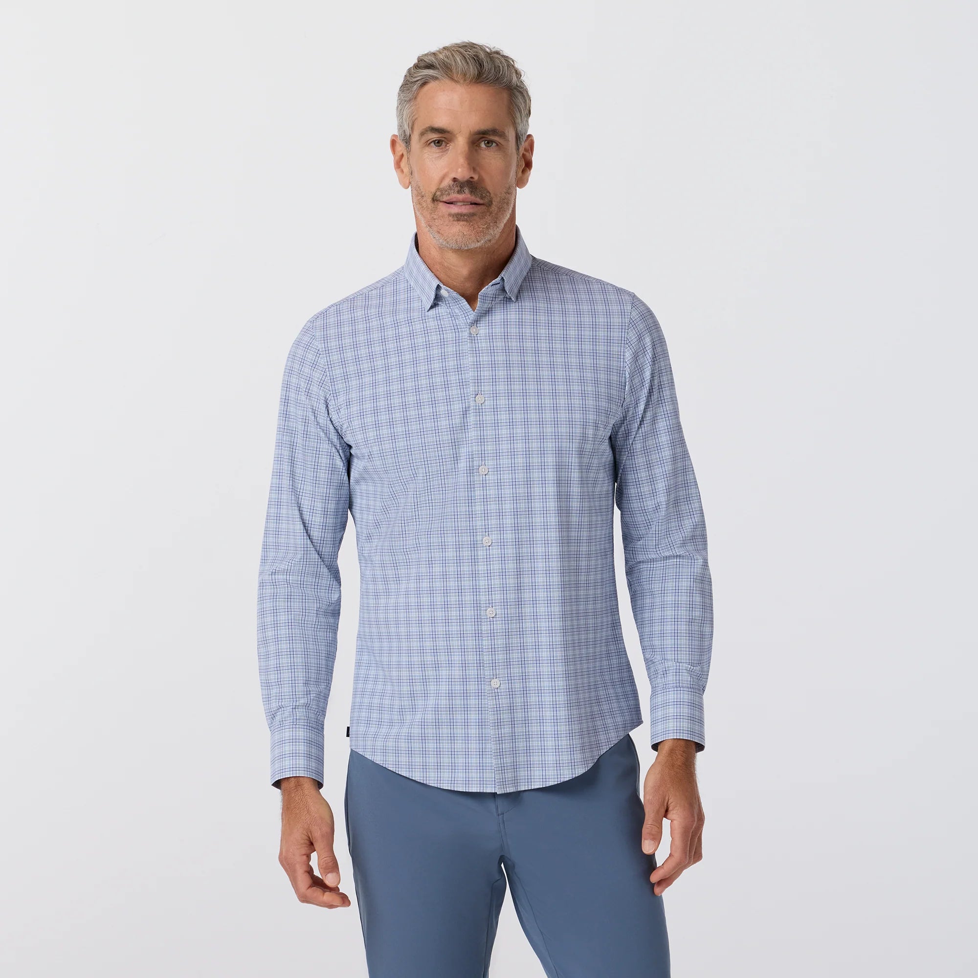 LEEWARD NT - PERRY BLUE LIAM PLAID