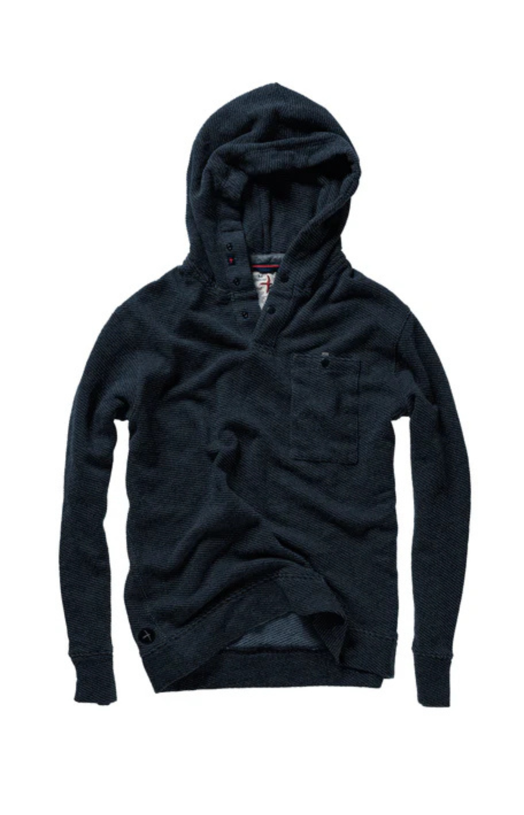 FRENCH TWILL HOODIE - NAVY