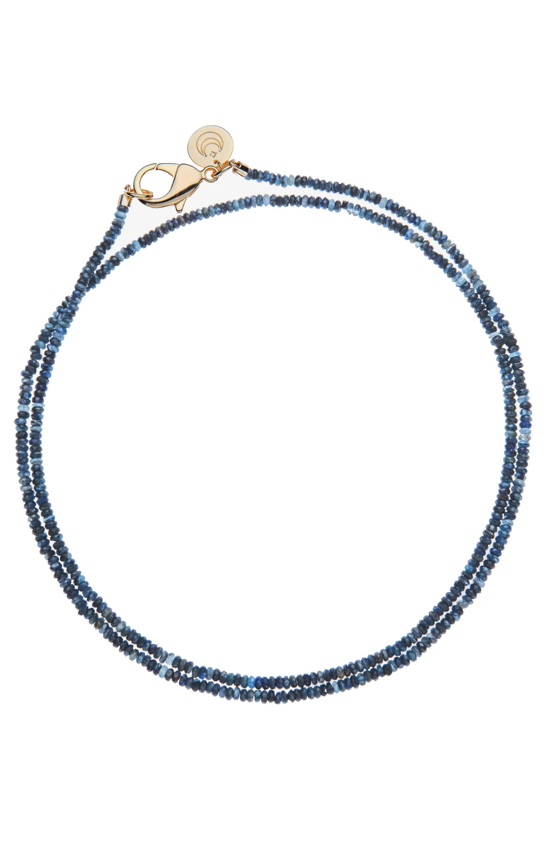 JANE WINCHESTER DIAMOND CUT DOUBLE WRAP BEADED NECKLACE