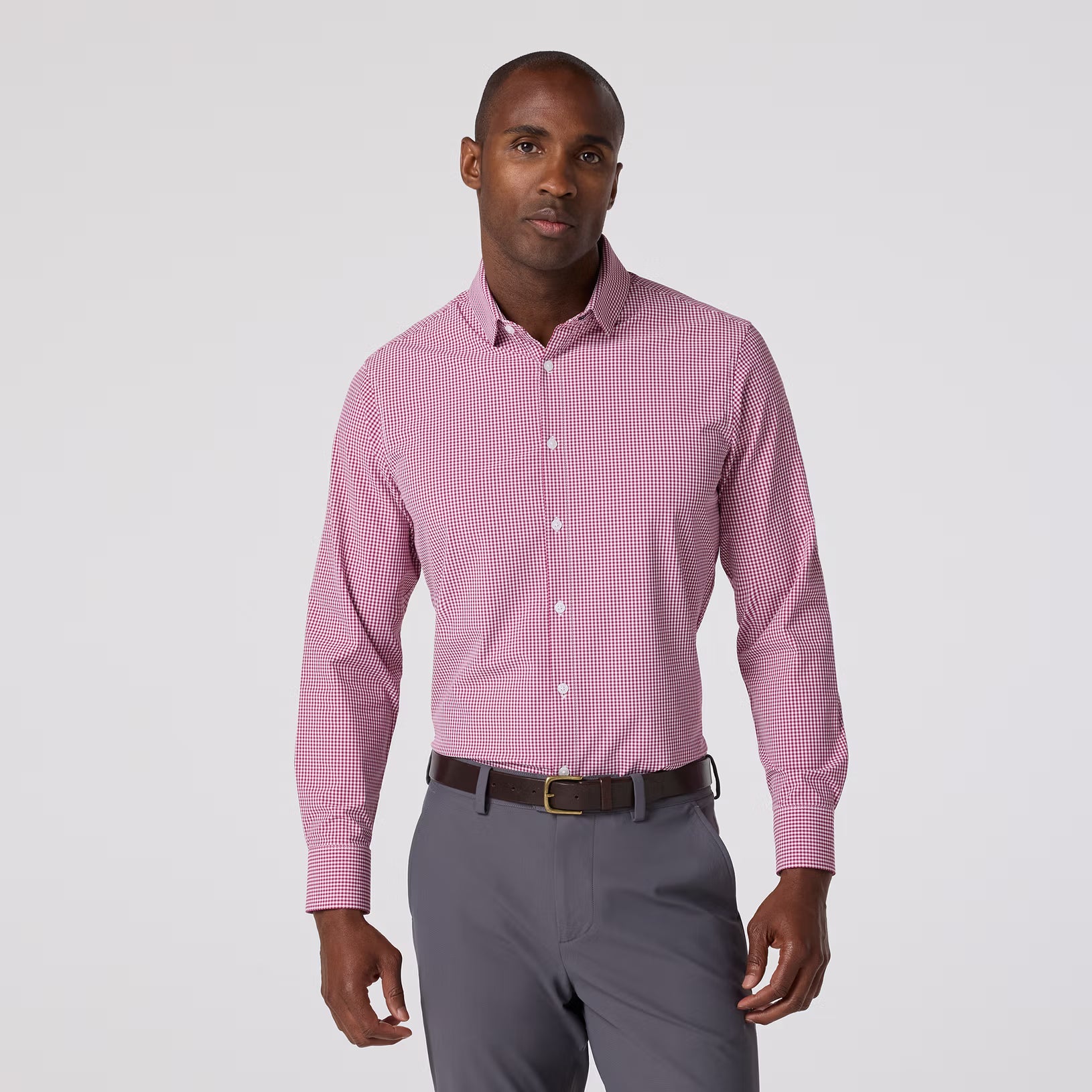 LEEWARD - MULBERRY IAN GINGHAM