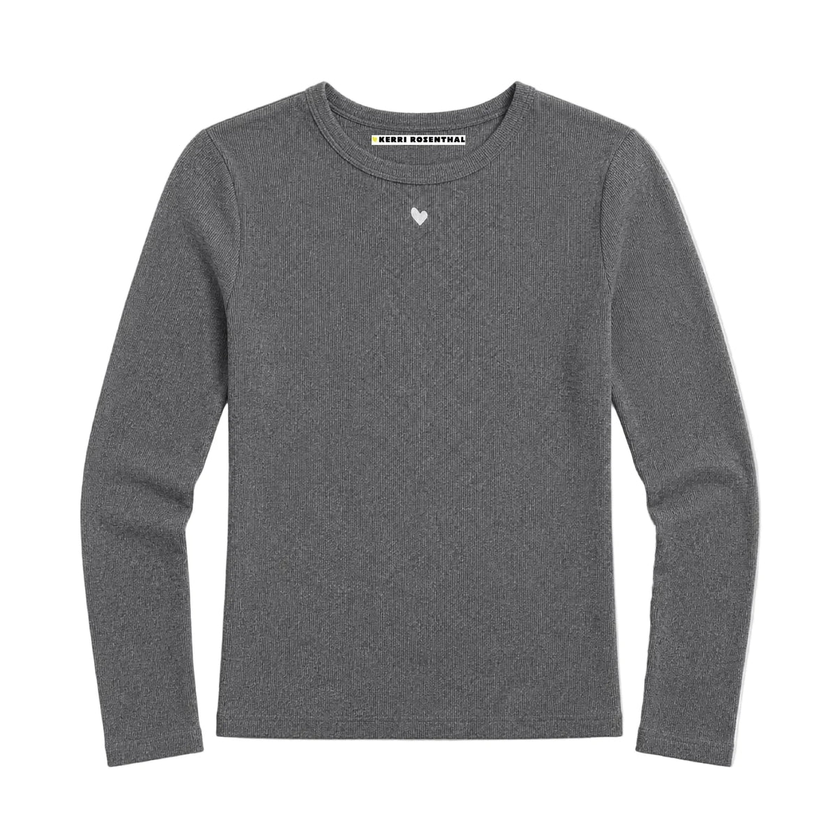 LONG SLEEVE RIB TEE