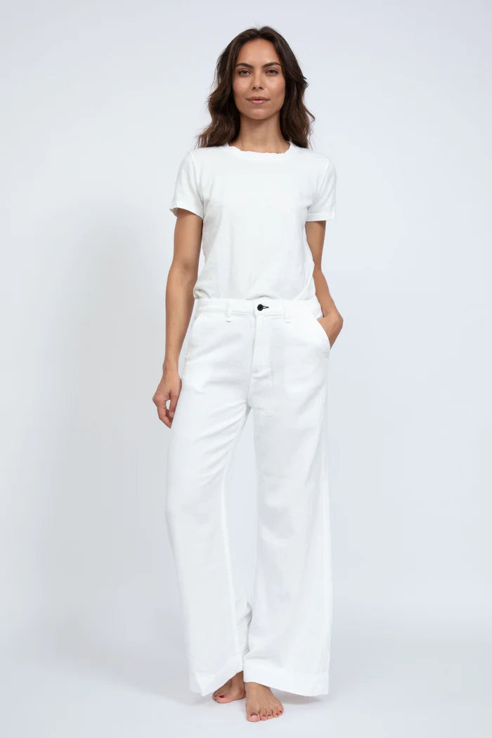 THE TROUSER - IVORY