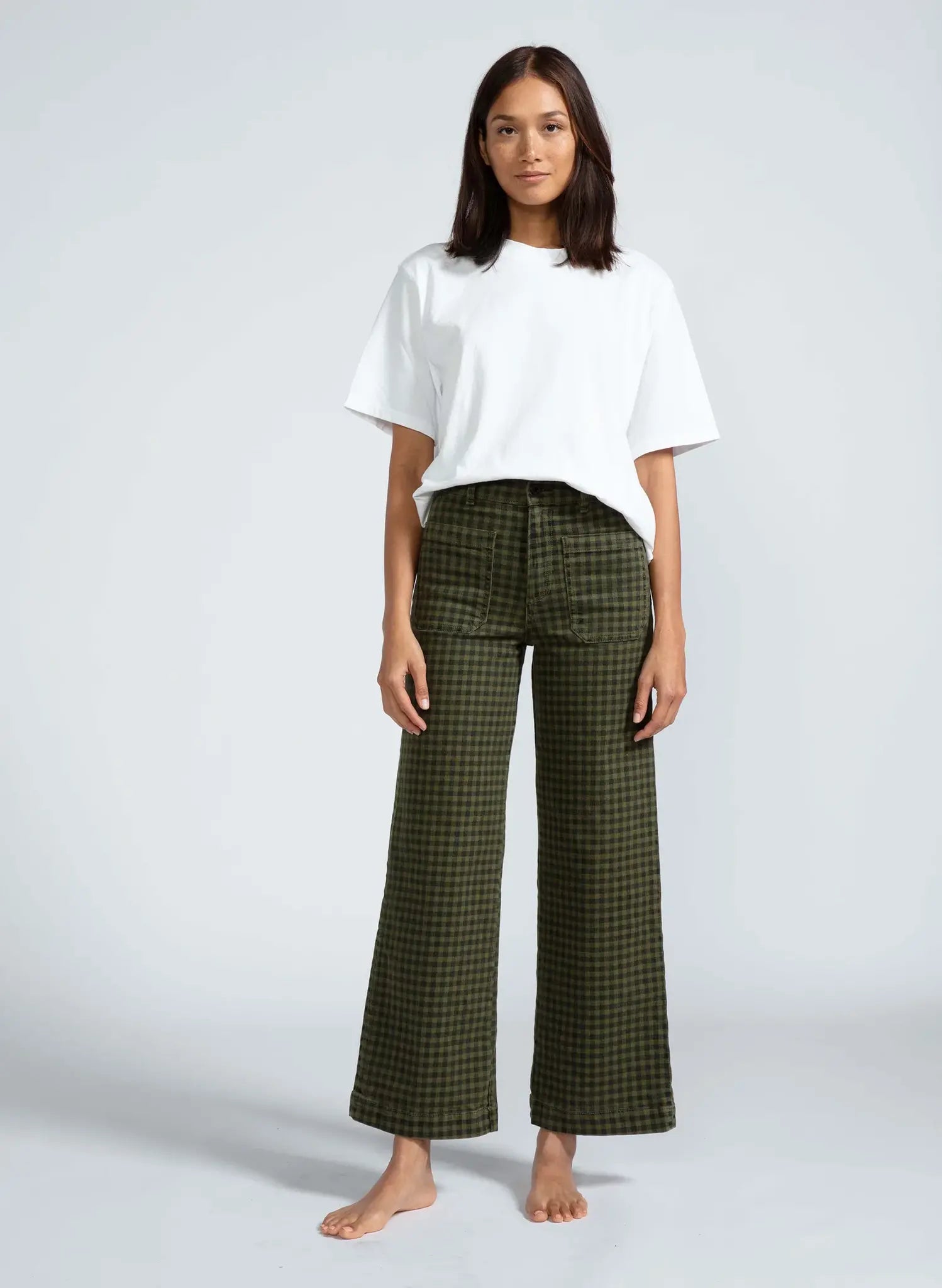 SAILOR PANT - PLAID