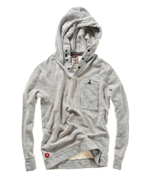 FRENCHLOOM HOODIE - HEATHER GREY